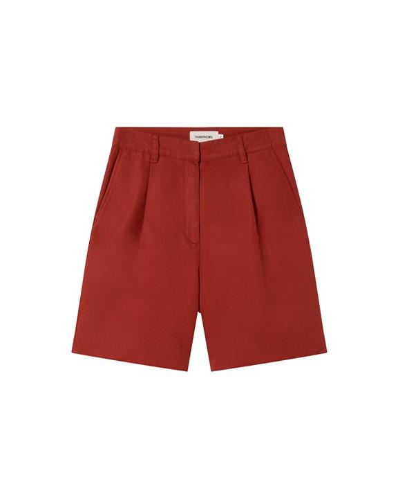 Shorts Bermuda Pincet Lia Rood from Shop Like You Give a Damn