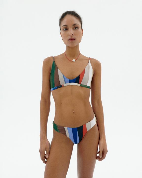 Bikinitop River Tropea Gestreept via Shop Like You Give a Damn