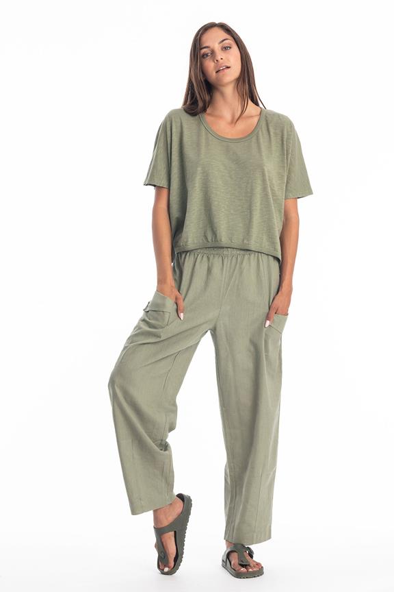 Top Square Khaki Groen via Shop Like You Give a Damn