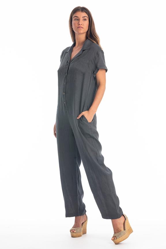 Jumpsuit Portofino Antracietgrijs via Shop Like You Give a Damn