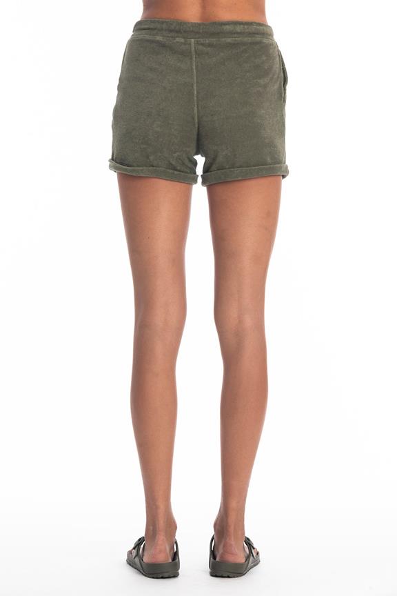 Shorts Terry Saona Khaki from Shop Like You Give a Damn