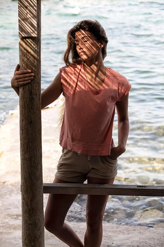 Shorts Terry Saona Sand from Shop Like You Give a Damn