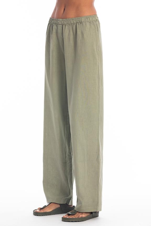 Broek Ocata Khaki via Shop Like You Give a Damn