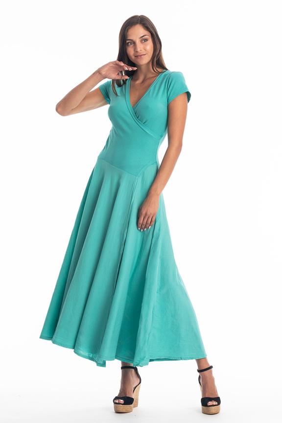 Jurk Veronika St Turquoise via Shop Like You Give a Damn