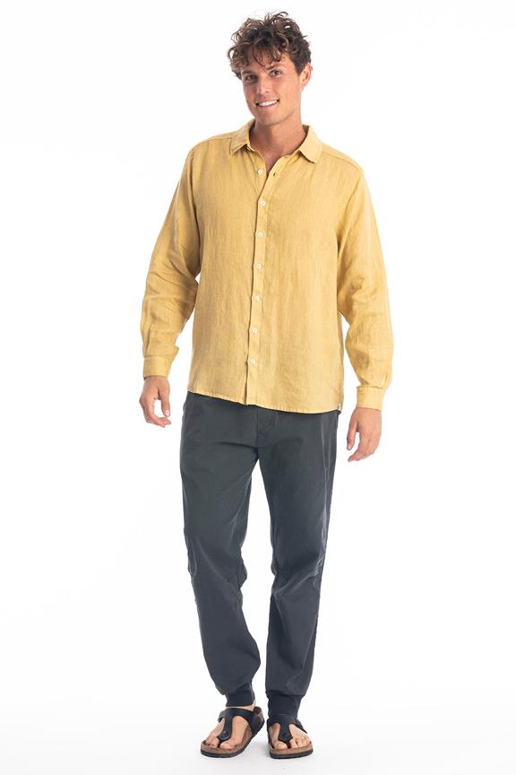 Shirt Alain Goud Geel via Shop Like You Give a Damn