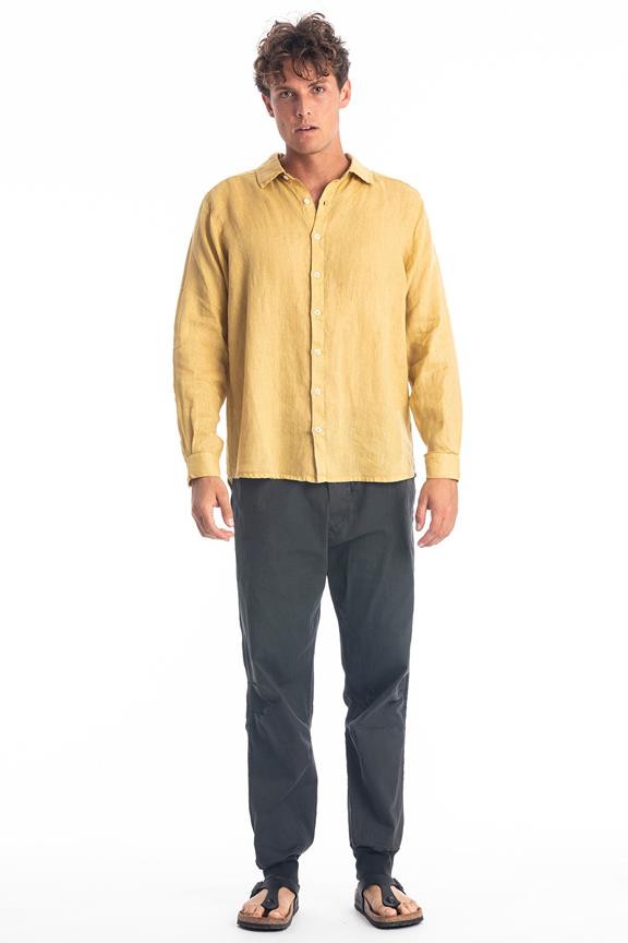 Shirt Alain Goud Geel from Shop Like You Give a Damn