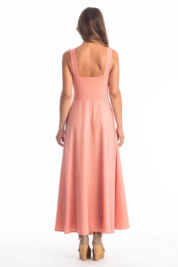 Jurk Madonna Coral Clay Perzik from Shop Like You Give a Damn