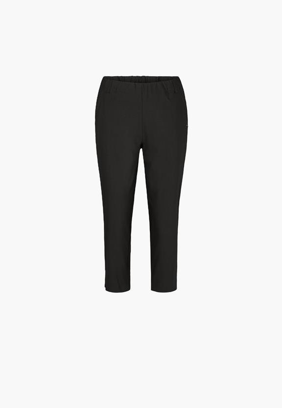 Broek Elizabeth Slim Capri Ml Zwart via Shop Like You Give a Damn
