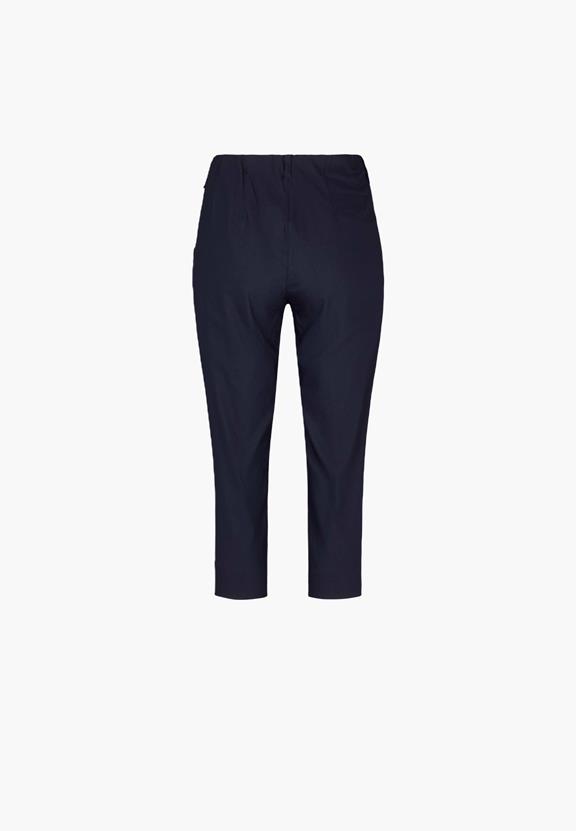 Broek Elizabeth Slim Capri Ml Marineblauw from Shop Like You Give a Damn