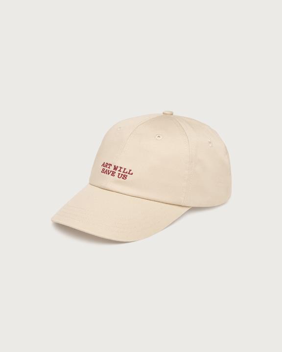 Cap Art Zal Ons Redden Ecru via Shop Like You Give a Damn