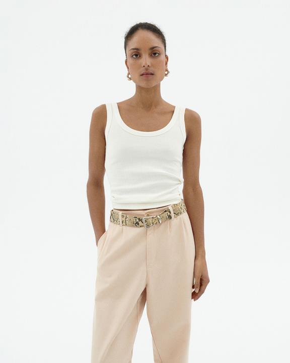 Top Mouwloos Julia Wit via Shop Like You Give a Damn