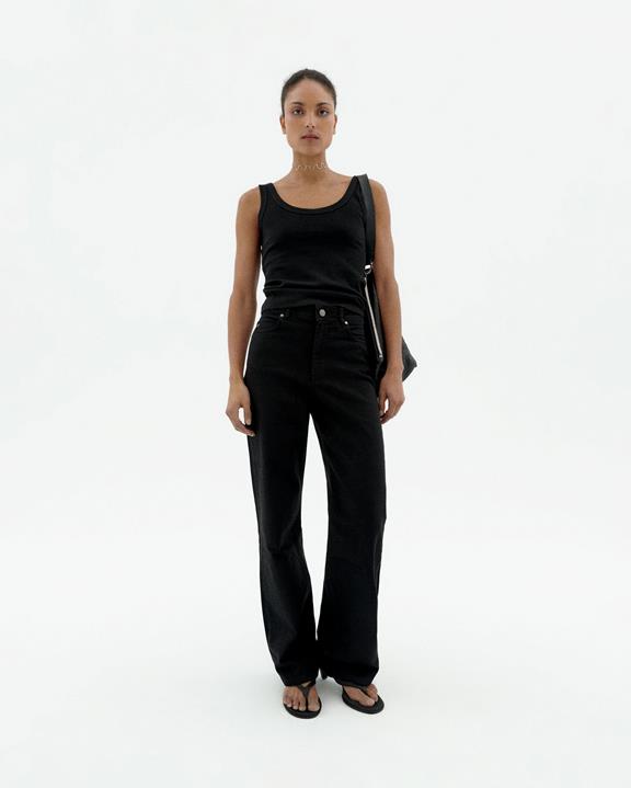 Top Mouwloos Julia Zwart from Shop Like You Give a Damn