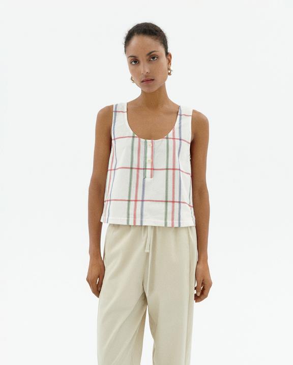 Top Losse Plaid Justine Multicolor via Shop Like You Give a Damn