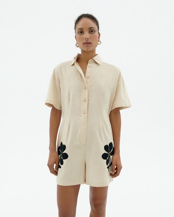 Playsuit Roberta Ecru from Shop Like You Give a Damn
