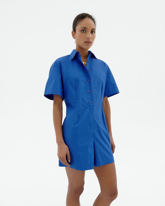 Playsuit Roberta Blauw from Shop Like You Give a Damn