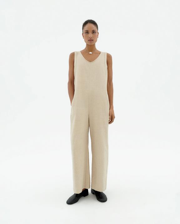 Jumpsuit Los Janis Beige via Shop Like You Give a Damn