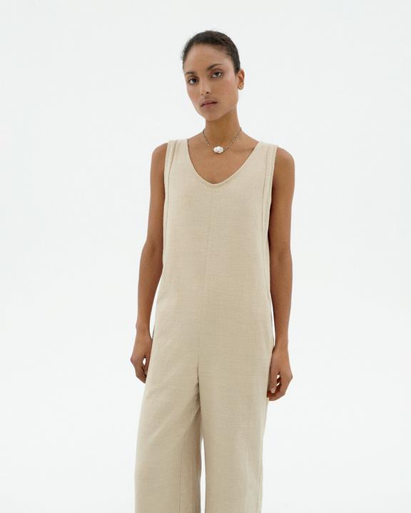 Jumpsuit Los Janis Beige from Shop Like You Give a Damn