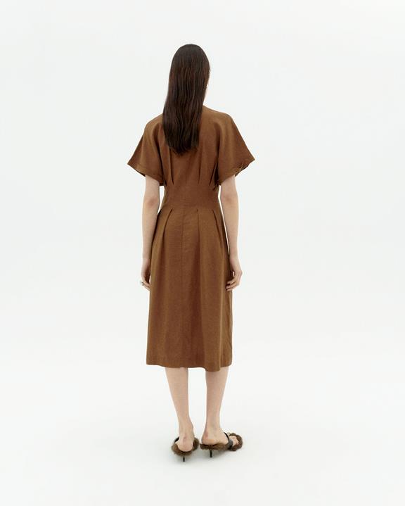 Jurk Met Getailleerde Taille Laura Brown from Shop Like You Give a Damn
