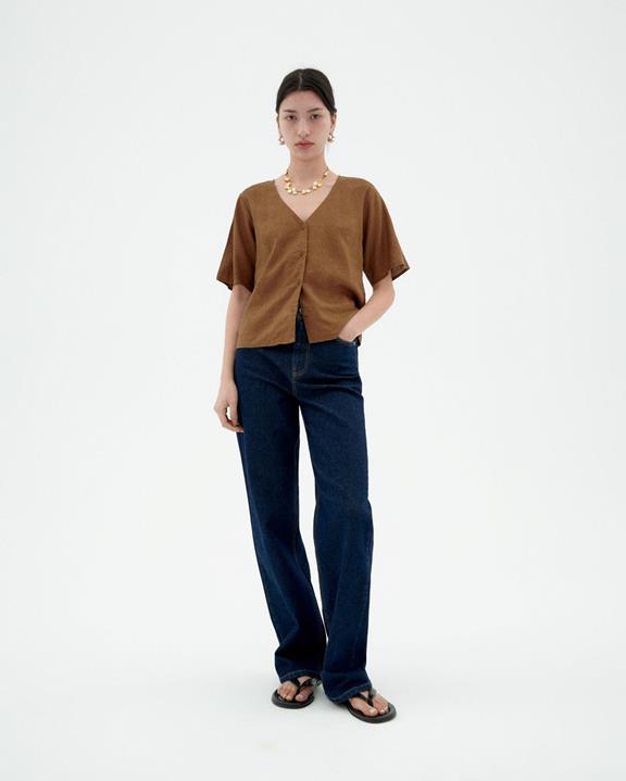 Shirt Libelle Bruin from Shop Like You Give a Damn