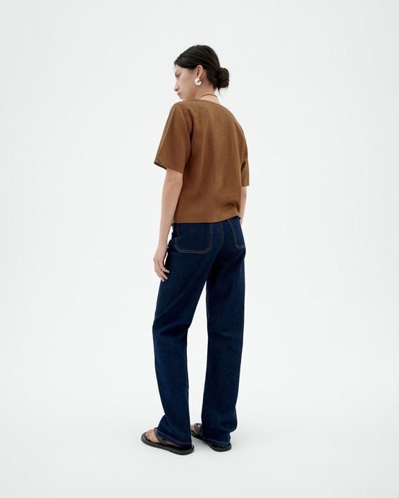 Shirt Libelle Bruin from Shop Like You Give a Damn