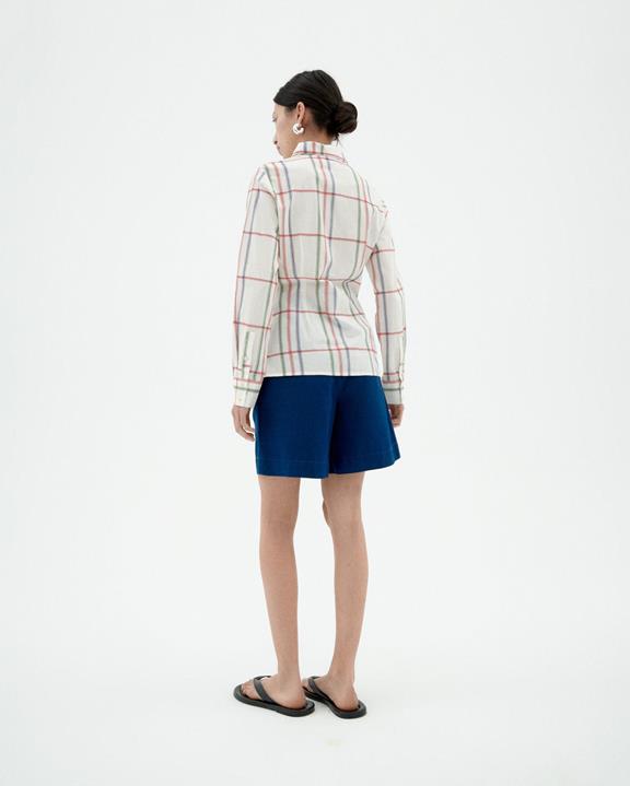 Overhemd Katha Geruit Multicolor from Shop Like You Give a Damn