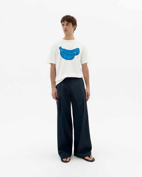 T-Shirt Zach Banana Wit from Shop Like You Give a Damn