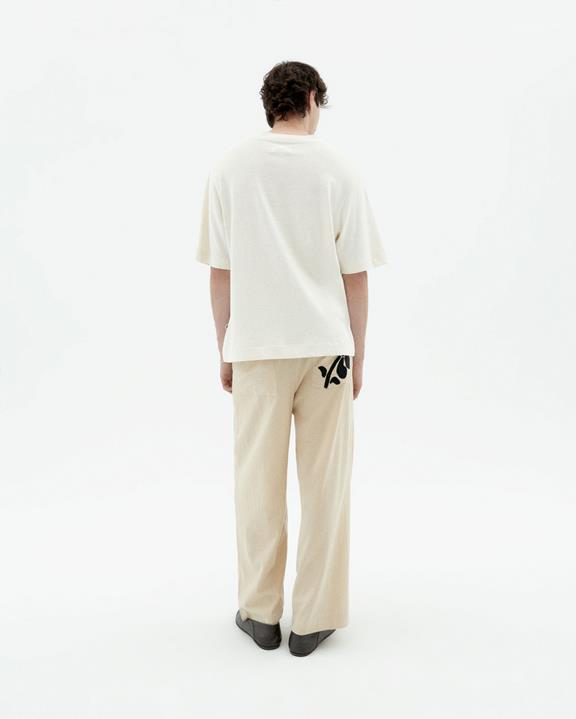Broek Los Patched Marcelo Ecru from Shop Like You Give a Damn