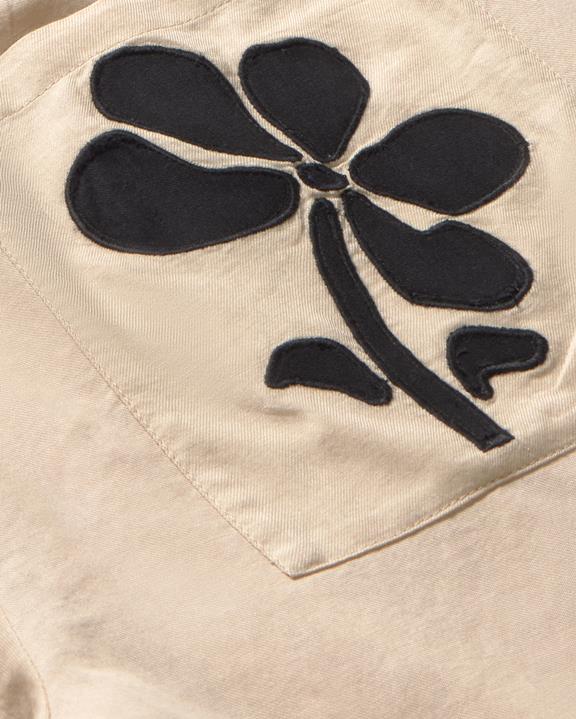 Broek Los Patched Marcelo Ecru from Shop Like You Give a Damn