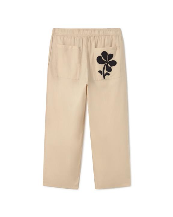 Broek Los Patched Marcelo Ecru from Shop Like You Give a Damn