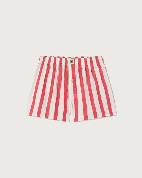 Boxershorts Seersucker Rode Streep from Shop Like You Give a Damn