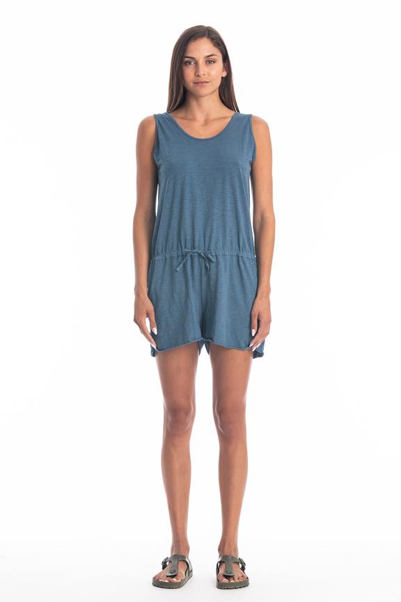 Jumpsuit Nina Jeans Blauw via Shop Like You Give a Damn