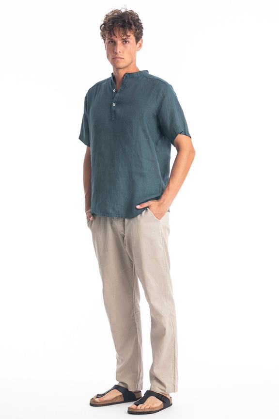 Shirt Brad Ocean Blue from Shop Like You Give a Damn