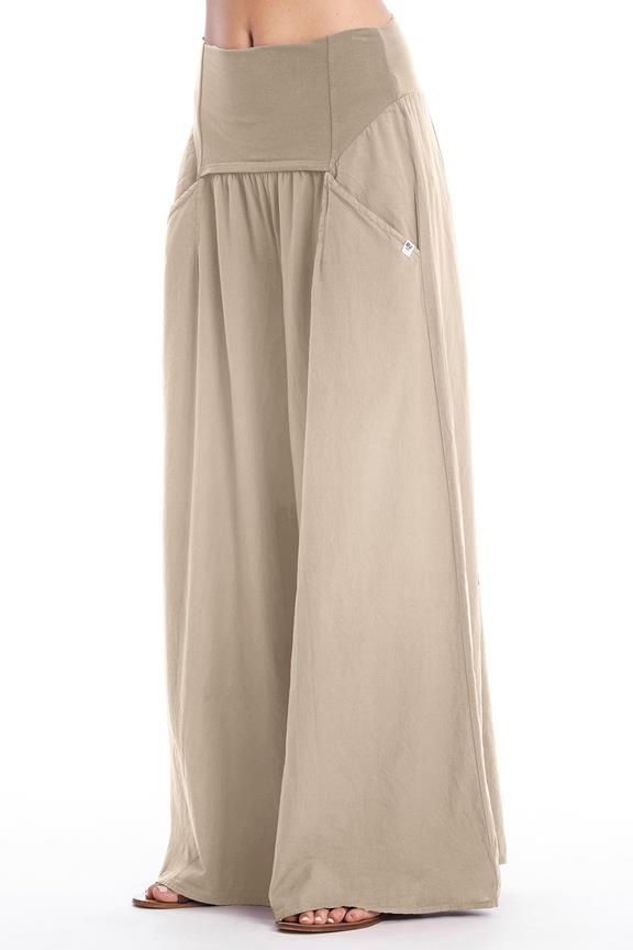 Broek Wijde Pijpen Steen via Shop Like You Give a Damn