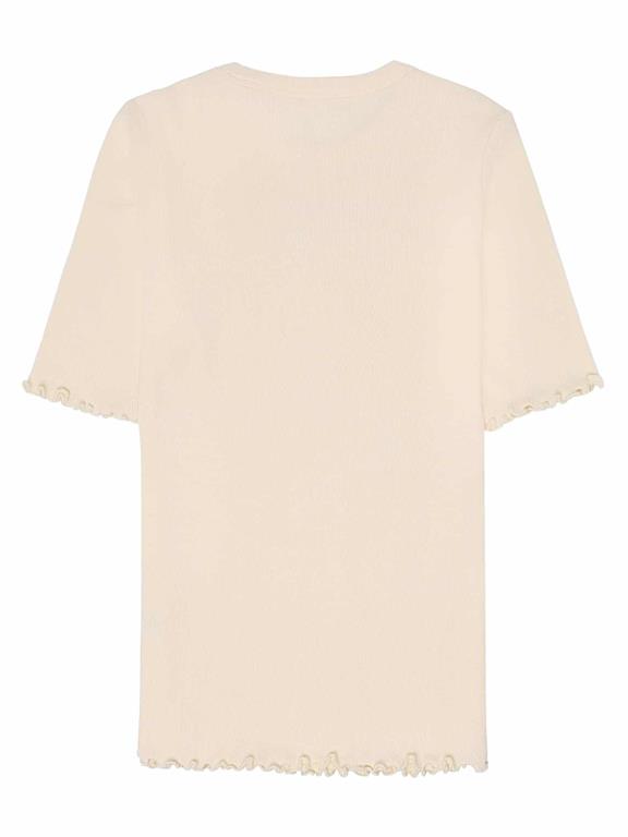 T-Shirt Rib Beige from Shop Like You Give a Damn