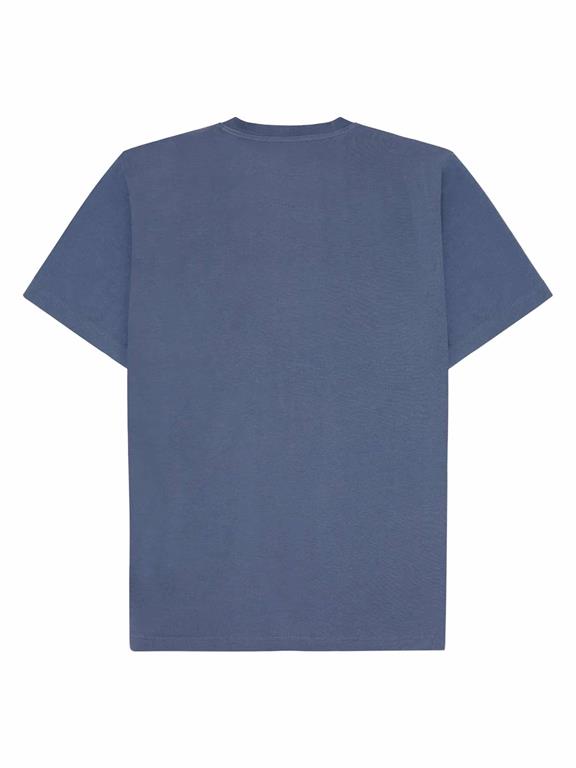 T-Shirt Met Print Op De Borst, Logo In Blauw from Shop Like You Give a Damn