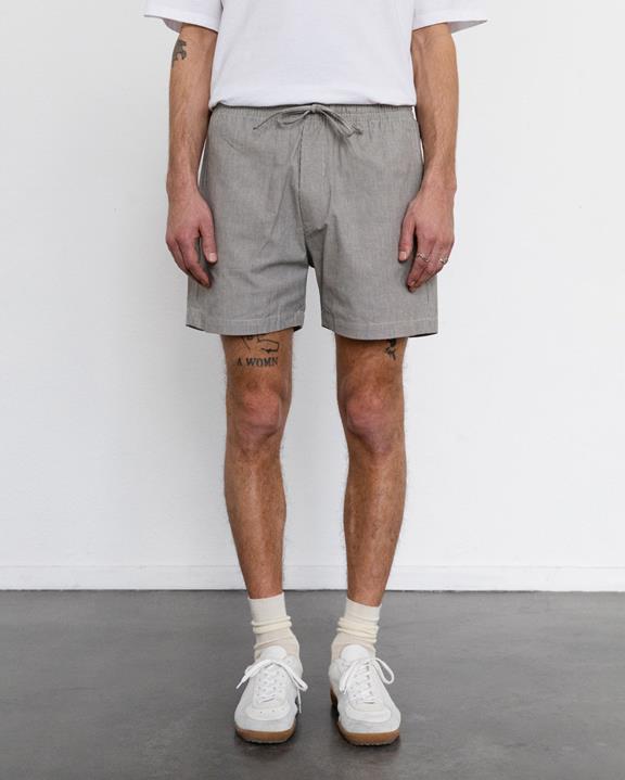 Shorts Grijs Gestreept from Shop Like You Give a Damn