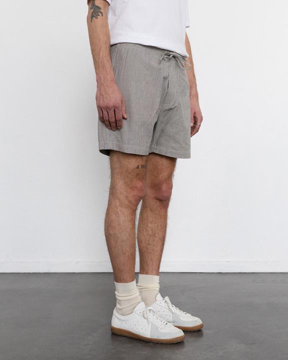 Shorts Grijs Gestreept from Shop Like You Give a Damn
