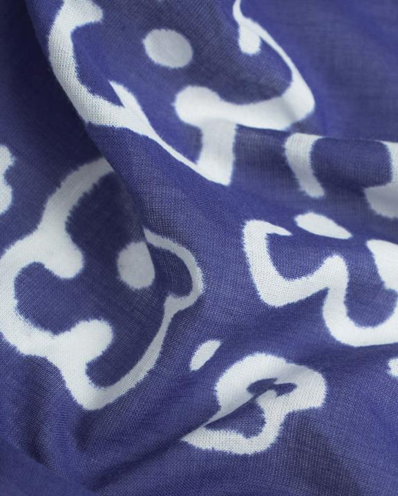 Bandana Bloemig Donker Marineblauw from Shop Like You Give a Damn