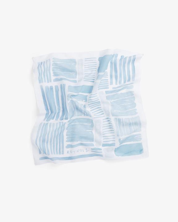 Bandana Gestreept Lichtblauw from Shop Like You Give a Damn