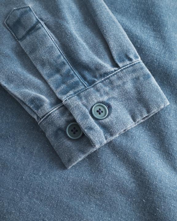 Shirt Lange Mouw Denim Blauw from Shop Like You Give a Damn