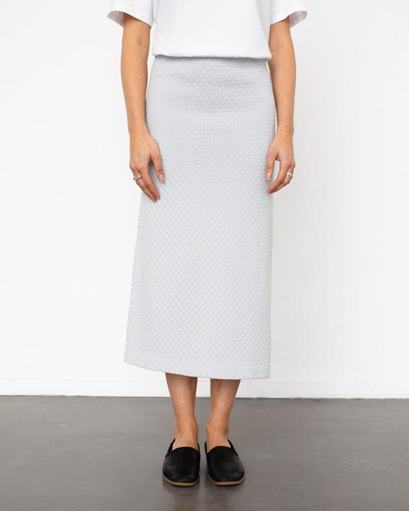 Rok Midi Gebreid Grijs from Shop Like You Give a Damn