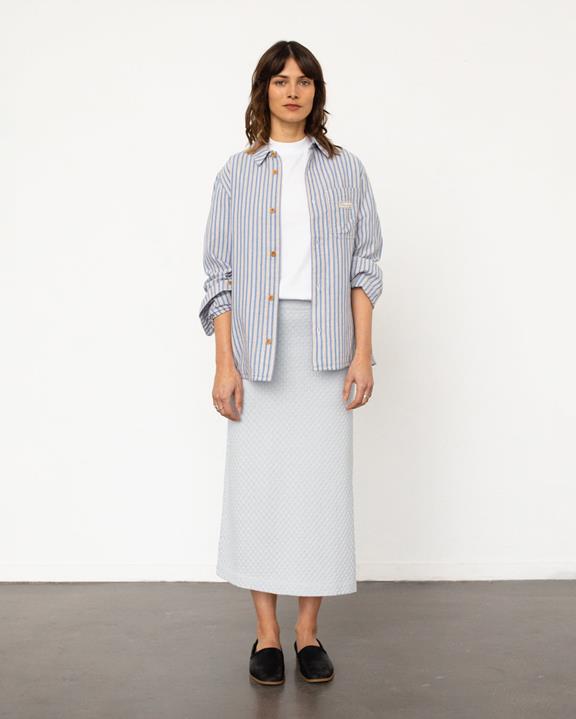 Rok Midi Gebreid Grijs from Shop Like You Give a Damn