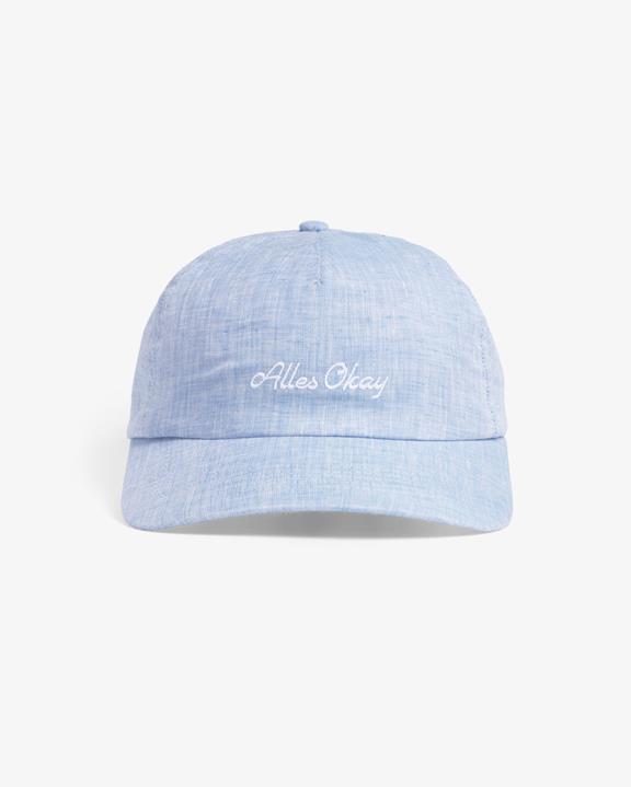 Cap Floppy Alles Okay Blauw via Shop Like You Give a Damn
