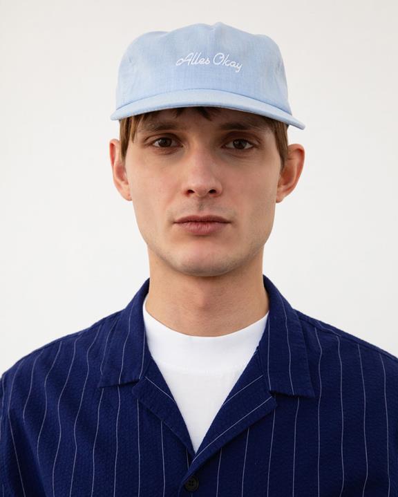 Cap Floppy Alles Okay Blauw from Shop Like You Give a Damn