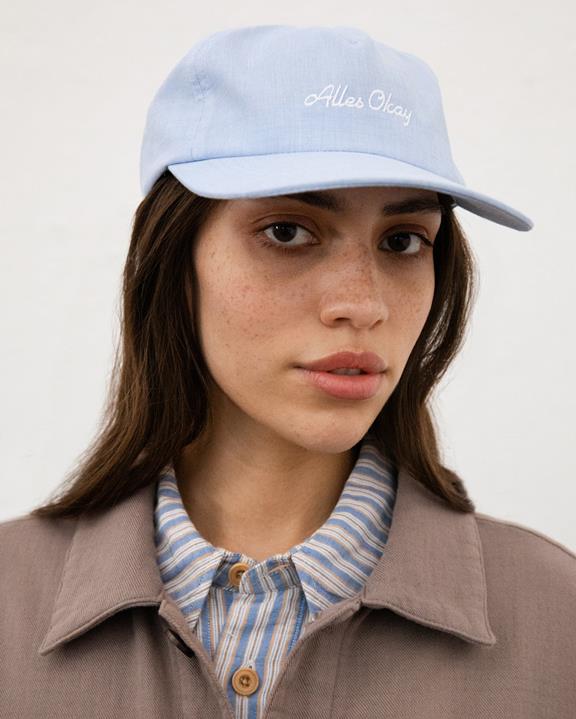 Cap Floppy Alles Okay Blauw from Shop Like You Give a Damn