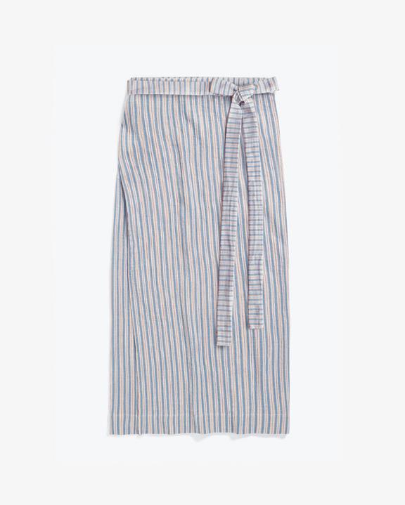 Wikkelrok Gestreept Veelkleurig via Shop Like You Give a Damn