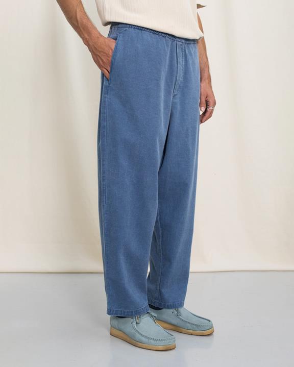 Broek Wijd Denim Blauw from Shop Like You Give a Damn
