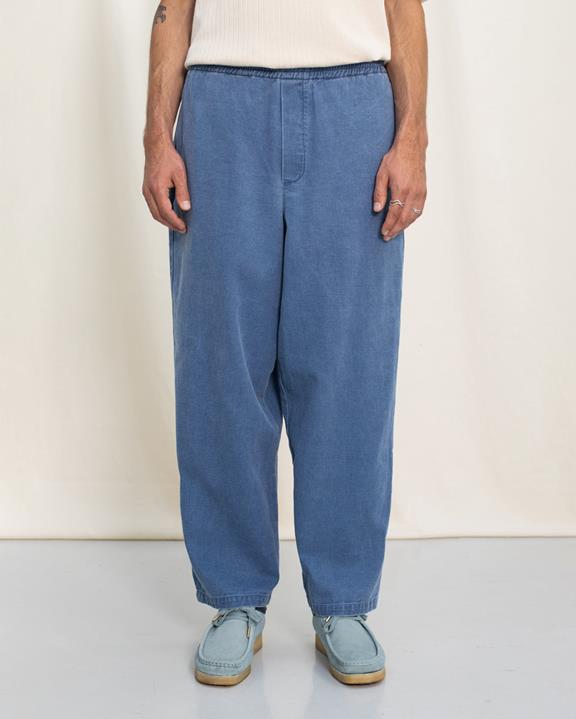 Broek Wijd Denim Blauw from Shop Like You Give a Damn