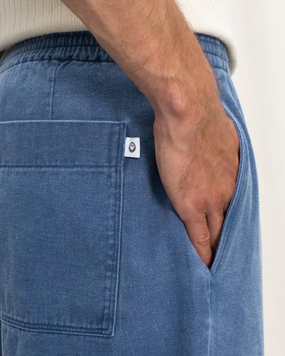 Broek Wijd Denim Blauw from Shop Like You Give a Damn