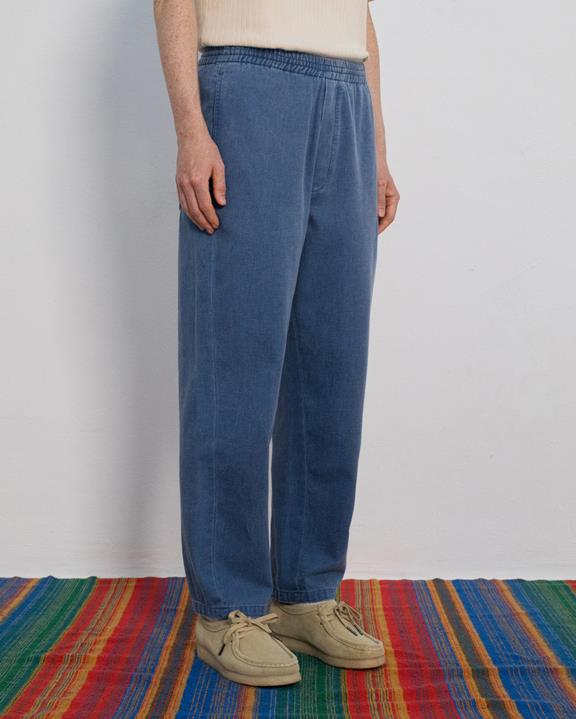 Broek Wijd Denim Blauw from Shop Like You Give a Damn